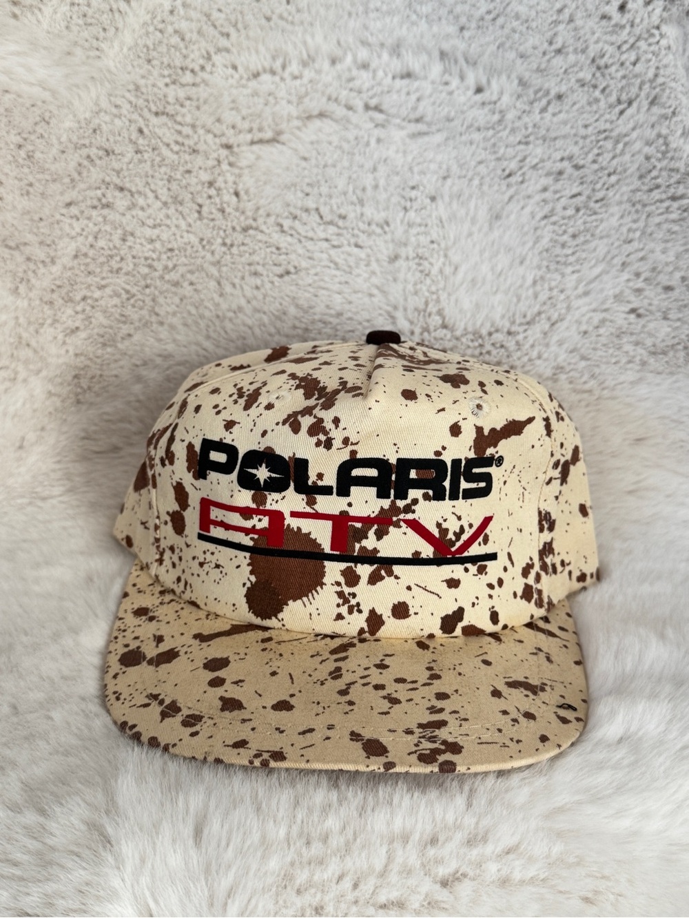 Vintage 90’s POLARIS ATV Mud Splatter Hat